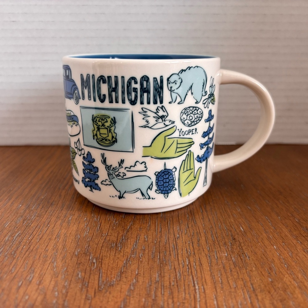 MICHIGAN First Ist Edition
Starbucks coffee Cup Mug 14oz
Been There Series - Picture 8 of 8